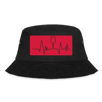 WINE - Vital parameters (v) - Bucket Hat - black - Front - Lela (165cm)