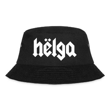 Helga - Bucket Hat - Schwarz - Vorne - Lela (165cm)