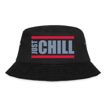 Strip Just Chill Relax - Bucket Hat - black - Front - Lela (165cm)