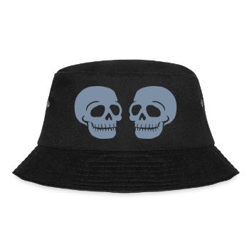 Crew 2 Friends Skull - Bucket Hat - black - Front - Lela (165cm)