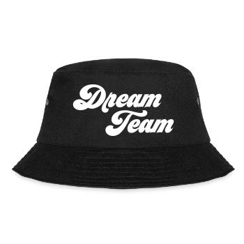 Dream Team - Bucket Hat - Schwarz - Vorne - Lela (165cm)