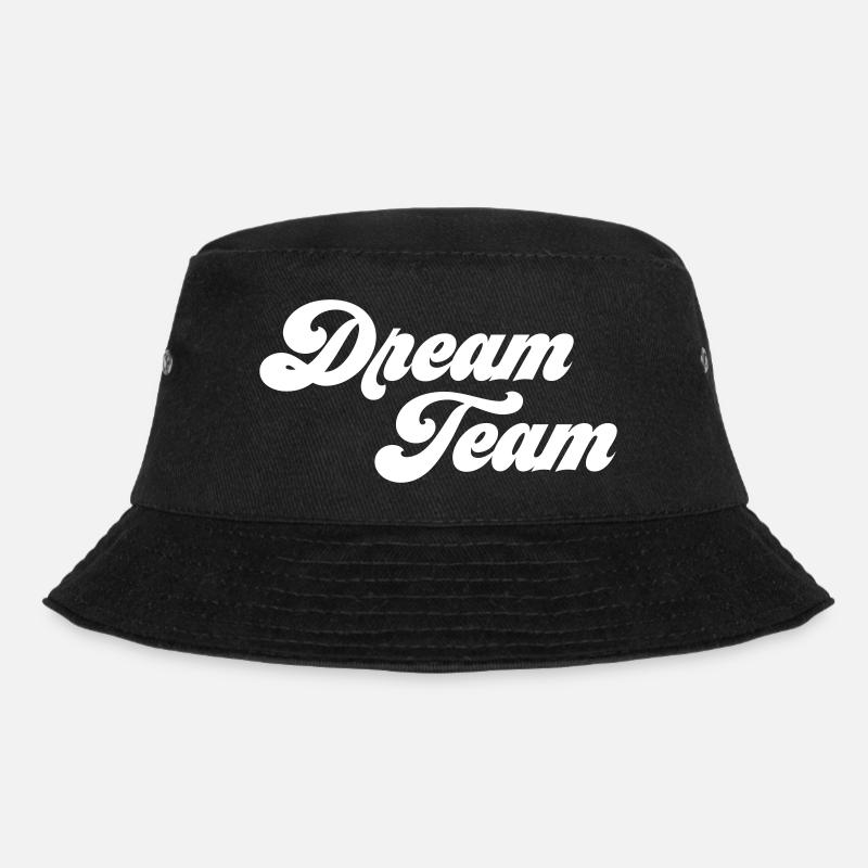 Dream Team - Bucket Hat - Schwarz