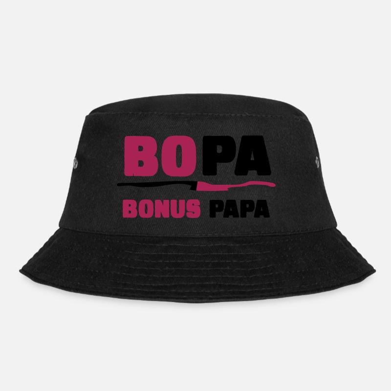 Bonus Papa - Bucket Hat - Schwarz