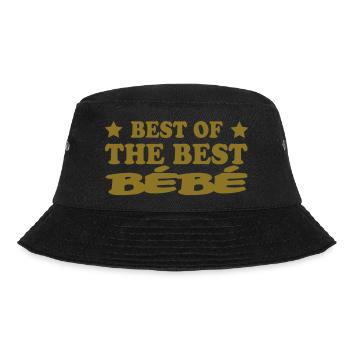 BEST OF THE BEST baby - Bucket Hat - black - Front - Lela (165cm)