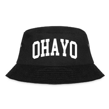 Ohayo - Bucket Hat - black - Front - Lela (165cm)