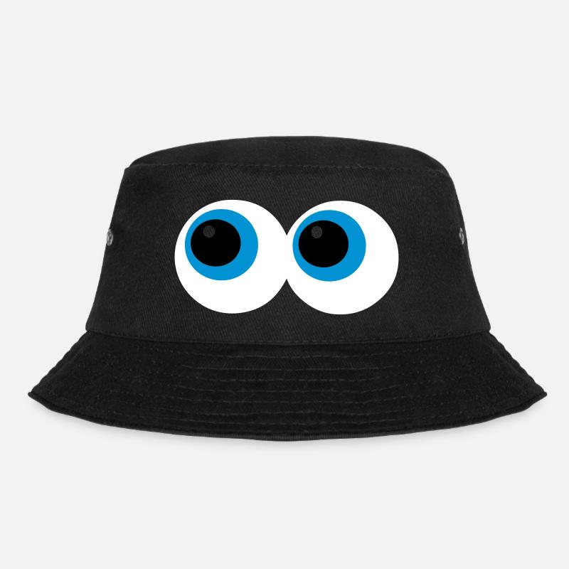 Augen zu - Bucket Hat - Schwarz