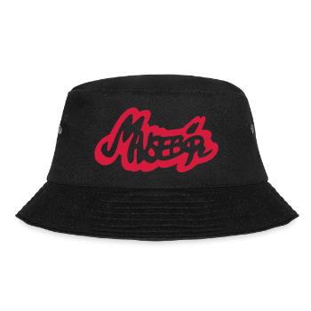 Mausebär 1f - Bucket Hat - Schwarz - Vorne - Lela (165cm)