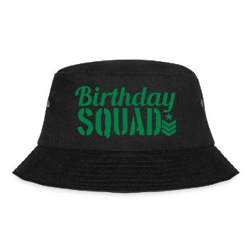 squad militaer armee army general komando einheit - Bucket Hat - Schwarz - Vorne - Lela (165cm)