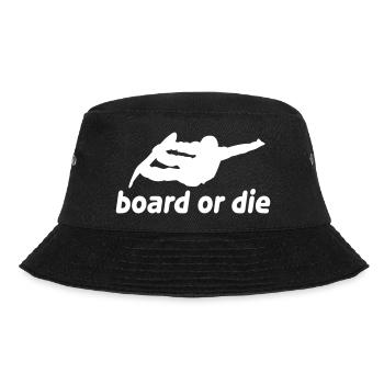 board or die - Bucket Hat - Schwarz - Vorne - Lela (165cm)