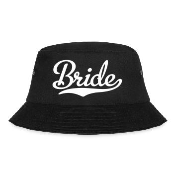 Bride - Bucket Hat - Schwarz - Vorne - Lela (165cm)