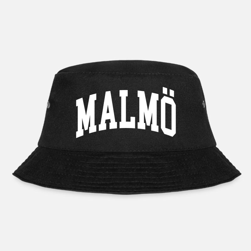 Malmö - Bucket Hat - black