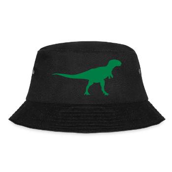 Abelisaurus dino - Bucket Hat - Schwarz - Vorne - Lela (165cm)