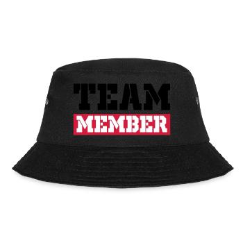 Team Mitglied - Bucket Hat - Schwarz - Vorne - Lela (165cm)