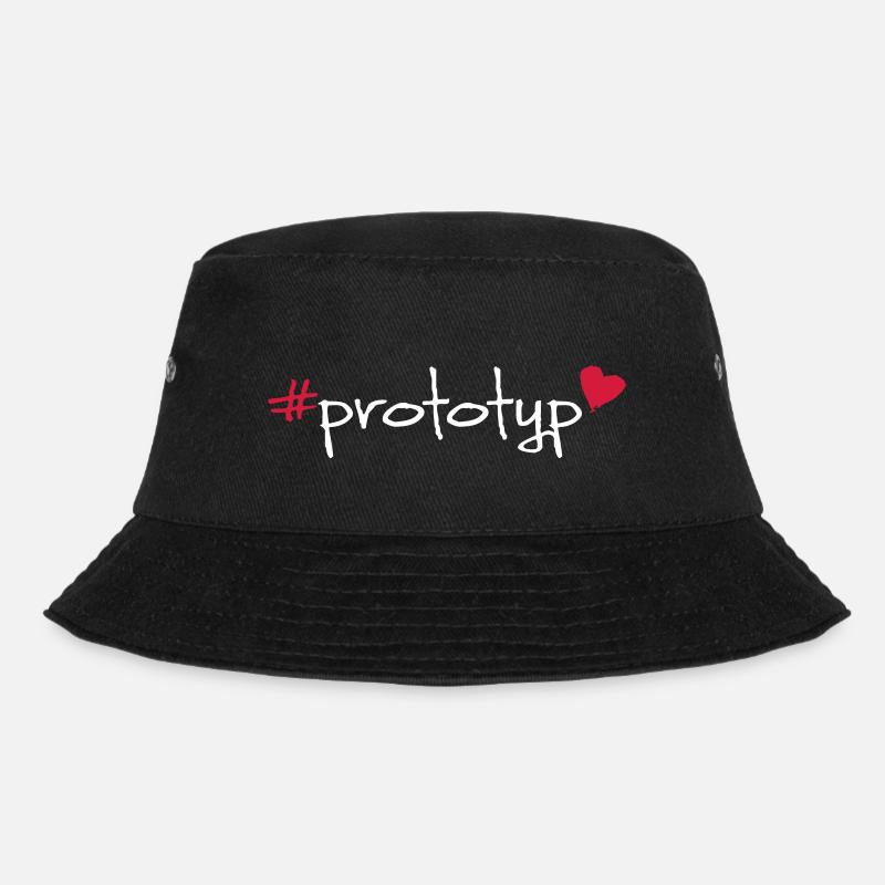 #prototyp - Bucket Hat - black