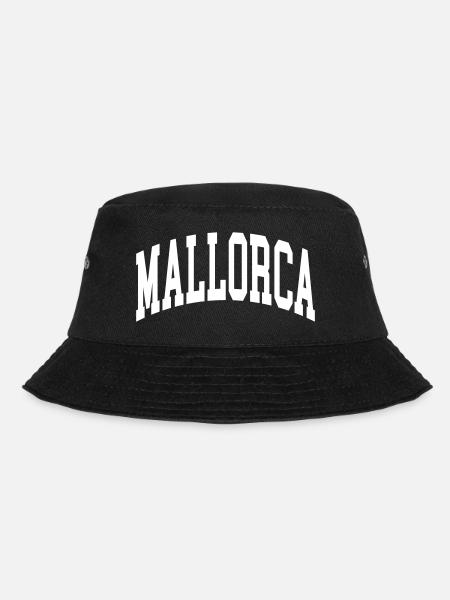 Mallorca - Bucket Hat - Schwarz