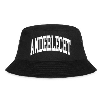 Anderlecht - Bucket Hat - Schwarz - Vorne - Lela (165cm)