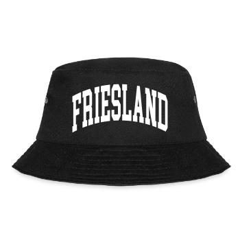 Friesland - Bucket Hat - Schwarz - Vorne - Lela (165cm)