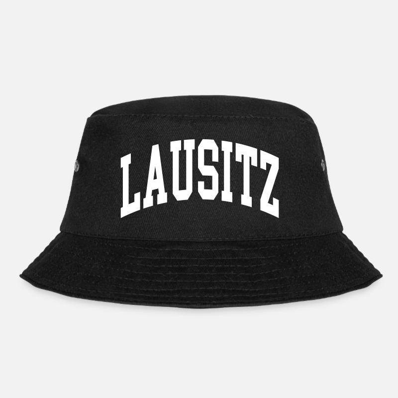 Lausitz - Bucket Hat - Schwarz