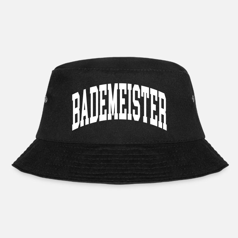 Bademeister - Bucket Hat - Schwarz