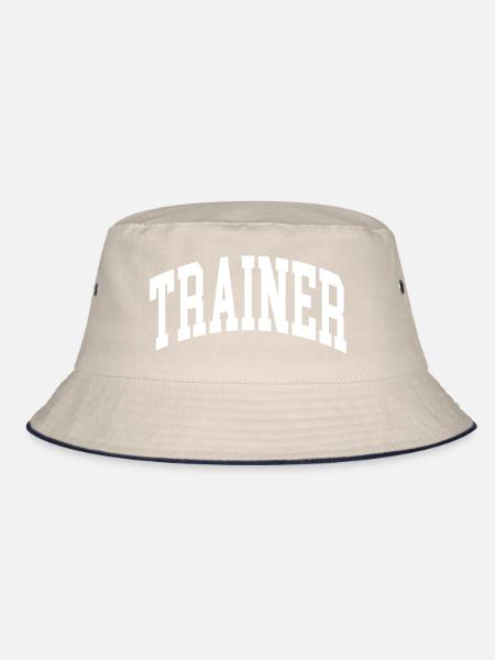 Coach - Bucket Hat - ecru/navy - Front