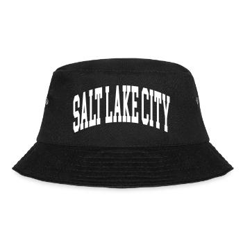 Salt Lake City - Bucket Hat - Schwarz - Vorne - Lela (165cm)