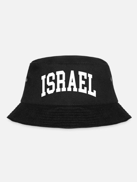 Israel - Bucket Hat - Schwarz