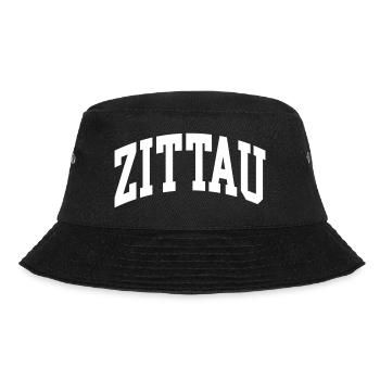 Zittau - Bucket Hat - Schwarz - Vorne - Lela (165cm)