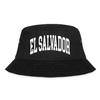 El Salvador - Bucket Hat - Schwarz - Vorne - Lela (165cm)