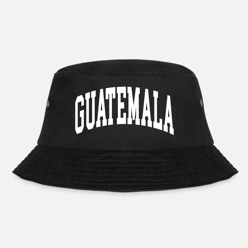 Guatemala - Bucket Hat - Schwarz