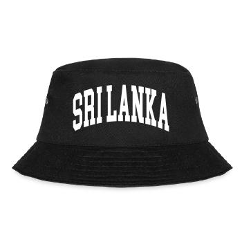 Sri Lanka - Bucket Hat - Schwarz - Vorne - Lela (165cm)