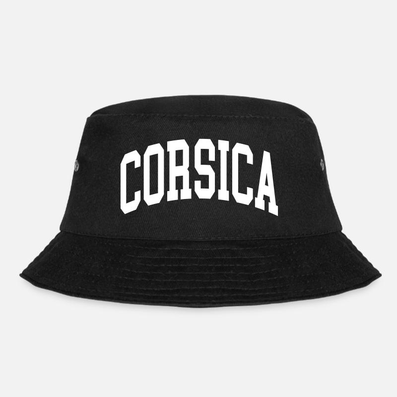 Korsika - Bucket Hat - Schwarz