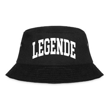 Legende - Bucket Hat - Schwarz - Vorne - Lela (165cm)