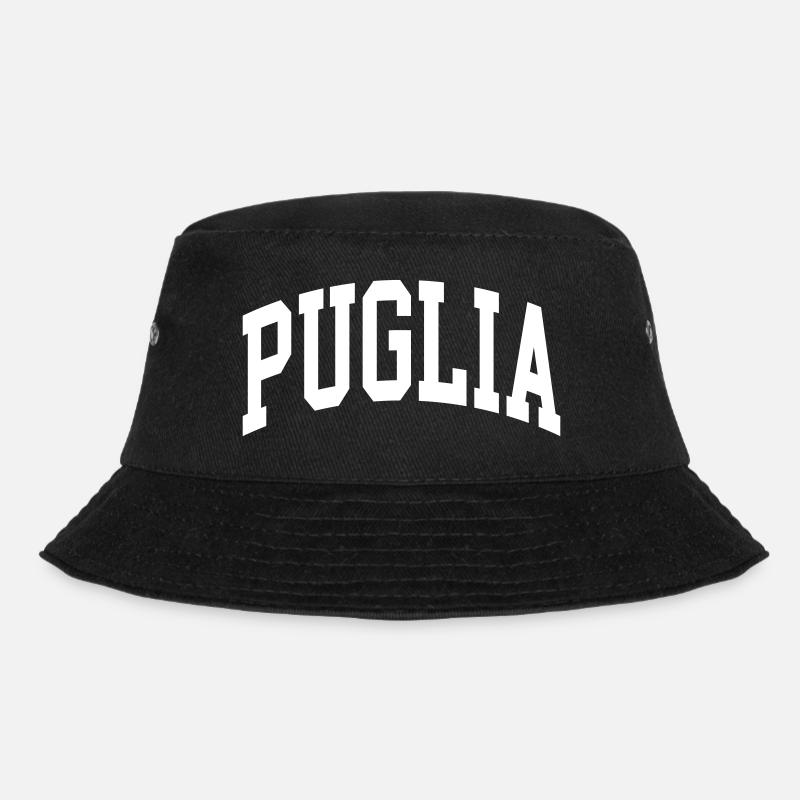 Apulien - Bucket Hat - Schwarz