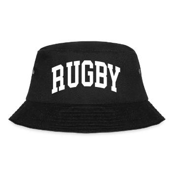 Rugby - Bucket Hat - Schwarz - Vorne - Lela (165cm)
