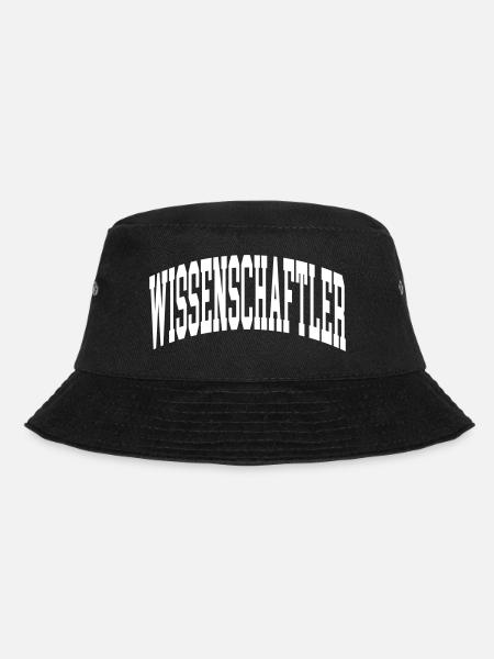 Wissenschaftler - Bucket Hat - Schwarz