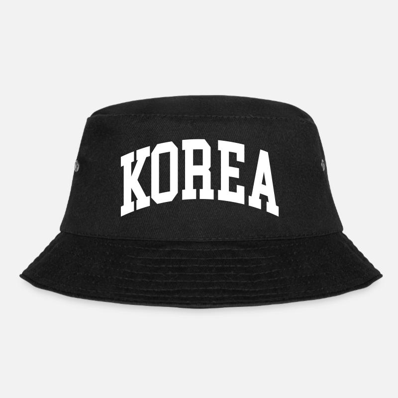 Korea - Bucket Hat - Schwarz