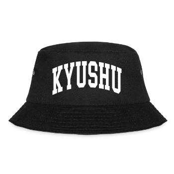 Kyushu - Bucket Hat - Schwarz - Vorne - Lela (165cm)