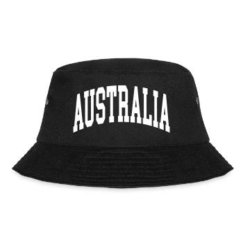 Australia - Bucket Hat - Schwarz - Vorne - Lela (165cm)