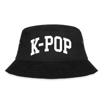 K-Pop - Bucket Hat - Schwarz - Vorne - Lela (165cm)