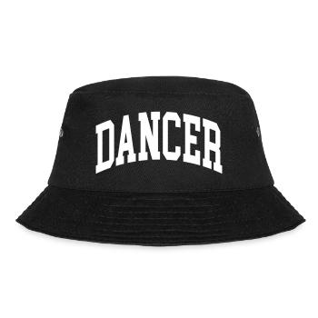 Dancer - Bucket Hat - Schwarz - Vorne - Lela (165cm)
