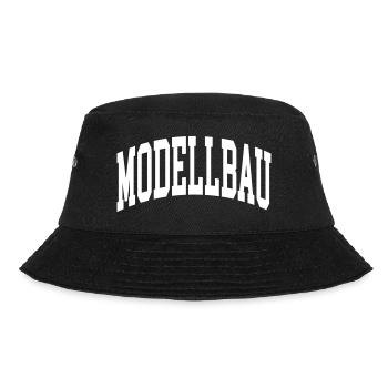 Modellbau - Bucket Hat - Schwarz - Vorne - Lela (165cm)