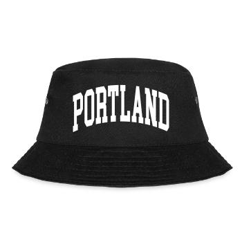 Portland - Bucket Hat - black - Front - Lela (165cm)