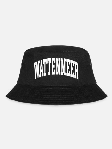 Wattenmeer - Bucket Hat - Schwarz