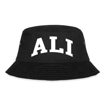 Ali - Bucket Hat - Schwarz - Vorne - Lela (165cm)