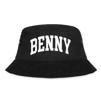 Benny - Bucket Hat - Schwarz - Vorne - Lela (165cm)