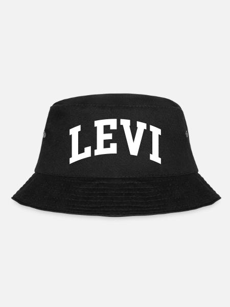 Levi - Bucket Hat - Schwarz