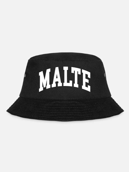 Malte - Bucket Hat - Schwarz