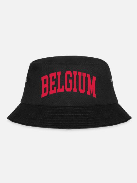 Belgium - Bucket Hat - black