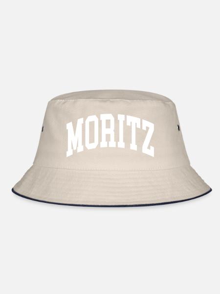 Moritz - Bucket Hat - ecru/navy - Front