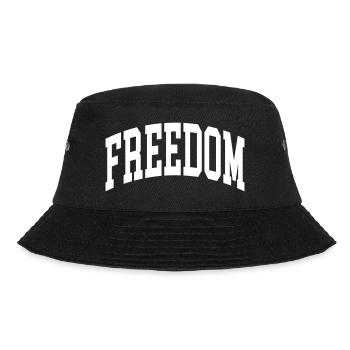 Freedom - Bucket Hat - black - Front - Lela (165cm)